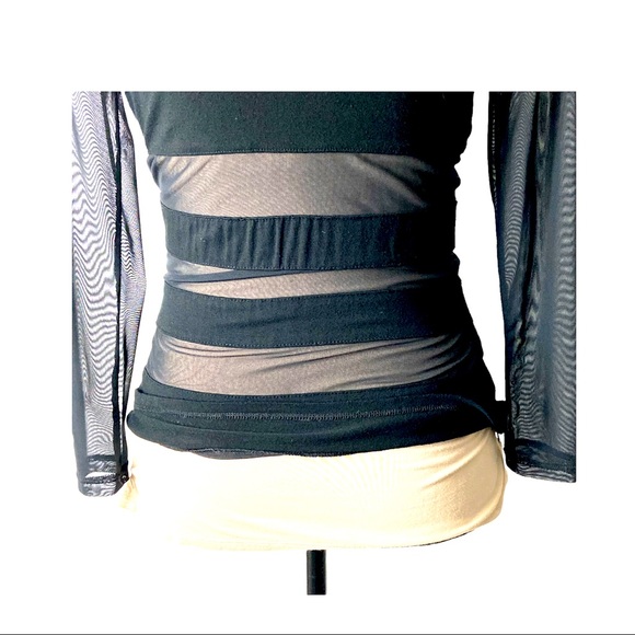 GUESS | sheer blouse size M - Picture 8 of 12